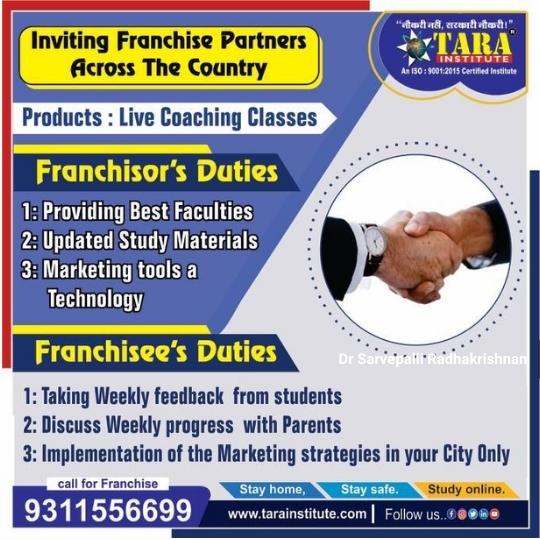 Franchise Business Opportunity in India